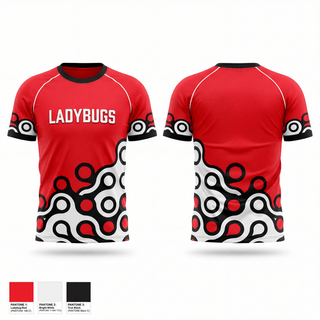 Football Jersey, LADYBUGS, Softball, Teamtime, Team time, sublimation, custom sports apparel, team uniforms, spirit wear, spiritwear, sports uniforms, custom shirts, team store, custom team store, fundraiser sports, apparel fundraiser