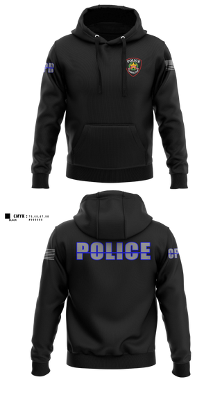 Hoodie, Carrollton Police Department, Police, Teamtime, Team time, sublimation, custom sports apparel, team uniforms, spirit wear, spiritwear, sports uniforms, custom shirts, team store, custom team store, fundraiser sports, apparel fundraiser