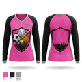 Metro Sports Center Volleyball 19908198 Women's Long Sleeve V-neck Shirt - 1