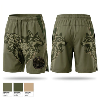 Athletic Shorts With Pockets, Headquarters Company, MRB HI, Army, Teamtime, Team time, sublimation, custom sports apparel, team uniforms, spirit wear, spiritwear, sports uniforms, custom shirts, team store, custom team store, fundraiser sports, apparel fundraiser