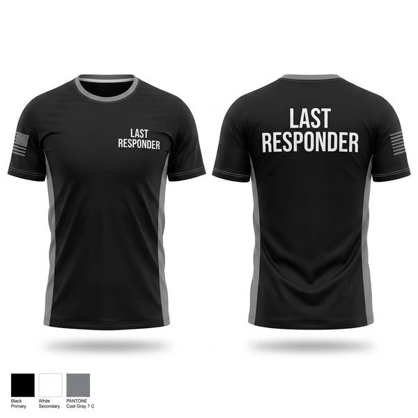 Short Sleeve Performance Shirt, Last Responder, Police, Teamtime, Team time, sublimation, custom sports apparel, team uniforms, spirit wear, spiritwear, sports uniforms, custom shirts, team store, custom team store, fundraiser sports, apparel fundraiser
