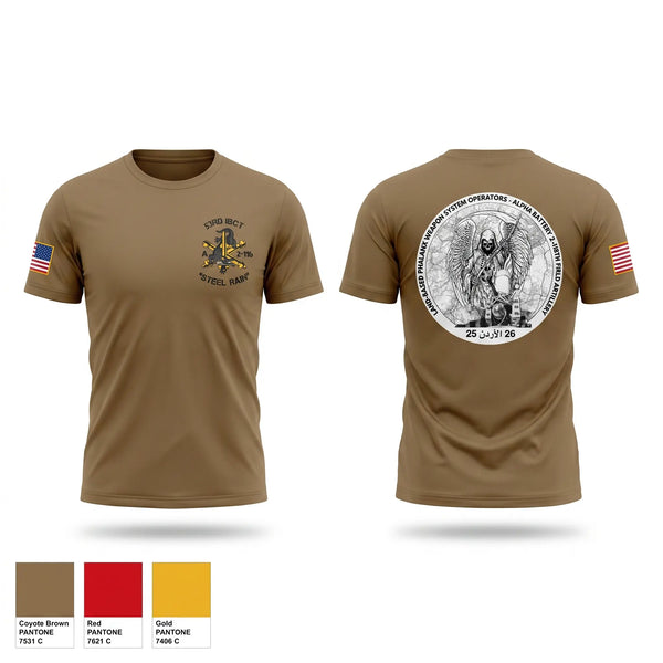 Short Sleeve Performance Shirt, A BATTERY 2-116th FAR, Army, Teamtime, Team time, sublimation, custom sports apparel, team uniforms, spirit wear, spiritwear, sports uniforms, custom shirts, team store, custom team store, fundraiser sports, apparel fundraiser