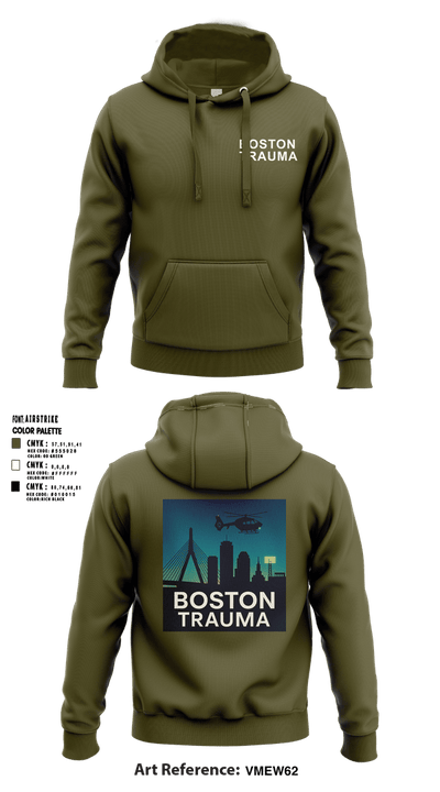 BOSTON TRAUMA 64947168 Hoodie - 1