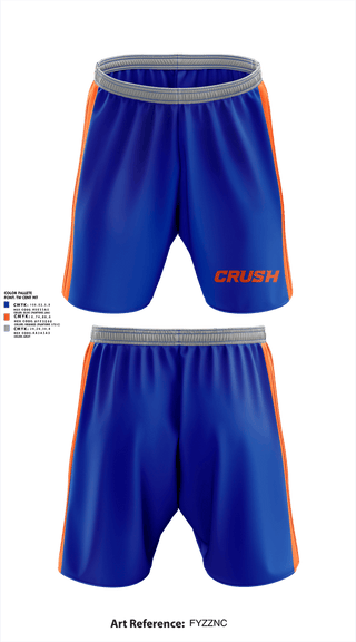 Athletic Shorts With Pockets, Boise Crush, Baseball, Teamtime, Team time, sublimation, custom sports apparel, team uniforms, spirit wear, spiritwear, sports uniforms, custom shirts, team store, custom team store, fundraiser sports, apparel fundraiser