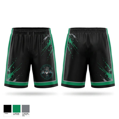 Manitoulin Lady Panthers Athletic Shorts With Pockets - 1