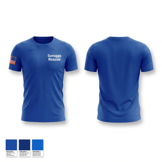 Short Sleeve Performance Shirt, Scruggs Rescue, EMS/EMT, Teamtime, Team time, sublimation, custom sports apparel, team uniforms, spirit wear, spiritwear, sports uniforms, custom shirts, team store, custom team store, fundraiser sports, apparel fundraiser