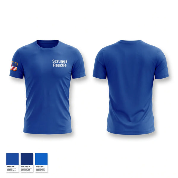 Short Sleeve Performance Shirt, Scruggs Rescue, EMS/EMT, Teamtime, Team time, sublimation, custom sports apparel, team uniforms, spirit wear, spiritwear, sports uniforms, custom shirts, team store, custom team store, fundraiser sports, apparel fundraiser