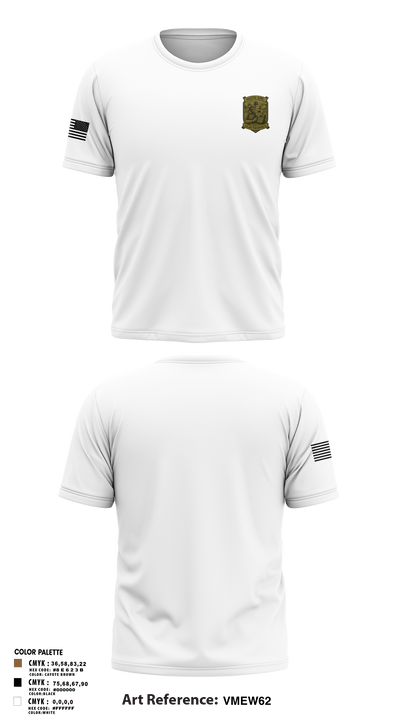 665th SMC 73329737 Short Sleeve Performance Shirt - 2