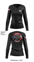 Goon 50 41476166 Women's Long Sleeve V-neck Shirt - 155