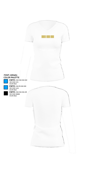XIOS Strength & Conditioning 79697954 Women's Short Sleeve V-neck Shirt - 18