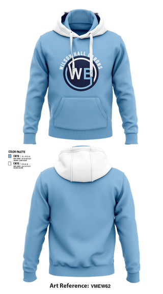 Hoodie, Wilson Hall Barons, Women's Basketball, Teamtime, Team time, sublimation, custom sports apparel, team uniforms, spirit wear, spiritwear, sports uniforms, custom shirts, team store, custom team store, fundraiser sports, apparel fundraiser