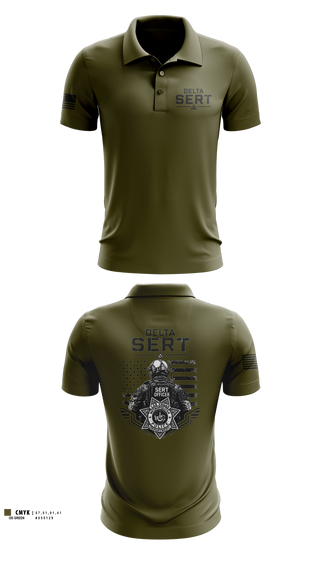 Short Sleeve Performance Polo, DELTA SERT, Police, Teamtime, Team time, sublimation, custom sports apparel, team uniforms, spirit wear, spiritwear, sports uniforms, custom shirts, team store, custom team store, fundraiser sports, apparel fundraiser