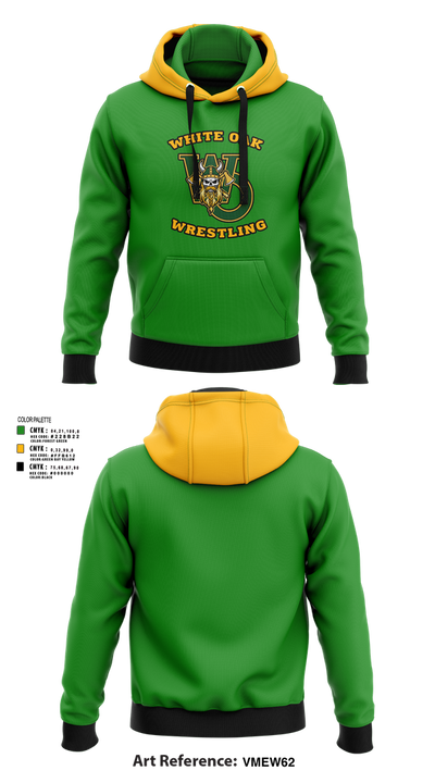 White Oak Wrestling 34245080 Hoodie - 1