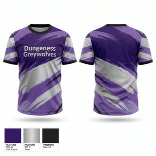 Football Jersey, Dungeness Greywolves, Baseball, Teamtime, Team time, sublimation, custom sports apparel, team uniforms, spirit wear, spiritwear, sports uniforms, custom shirts, team store, custom team store, fundraiser sports, apparel fundraiser