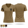 Lee county swat Women's Short Sleeve V-neck Shirt - 1