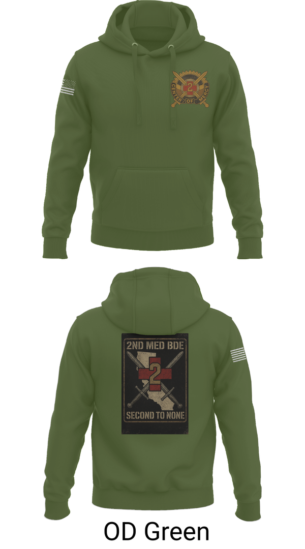 Hoodie, 2nd Medical Brigade, , Teamtime, Team time, sublimation, custom sports apparel, team uniforms, spirit wear, spiritwear, sports uniforms, custom shirts, team store, custom team store, fundraiser sports, apparel fundraiser