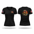 NIOCPAC Women's Short Sleeve V-neck Shirt - 1