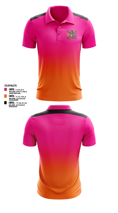 Dugout divas 33189560 Short Sleeve Performance Polo - 7