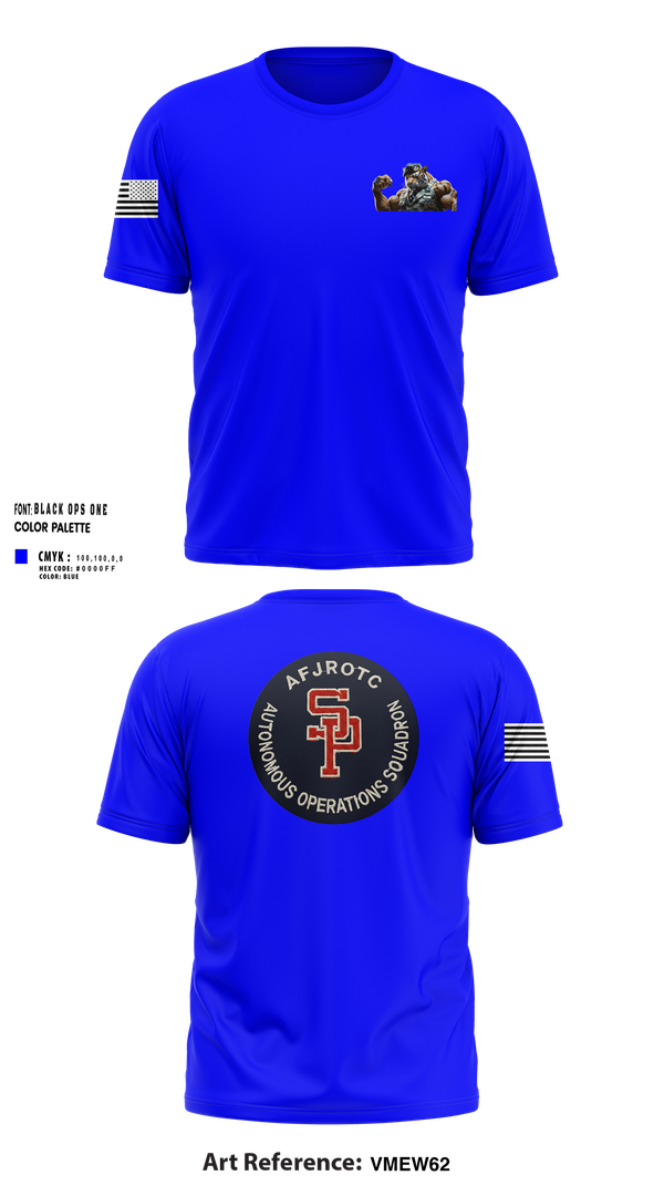 Short Sleeve Performance Shirt, AFJROTC MS-081 DRONE TEAM, , Teamtime, Team time, sublimation, custom sports apparel, team uniforms, spirit wear, spiritwear, sports uniforms, custom shirts, team store, custom team store, fundraiser sports, apparel fundraiser