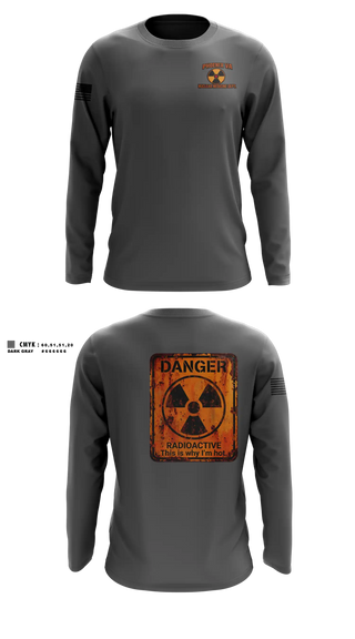 Long Sleeve Performance Shirt, PHX NUC MED, Air Force, Teamtime, Team time, sublimation, custom sports apparel, team uniforms, spirit wear, spiritwear, sports uniforms, custom shirts, team store, custom team store, fundraiser sports, apparel fundraiser