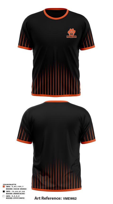 Old School Cotton Feel Shirt, Macon Tiger Golf, Golf, Teamtime, Team time, sublimation, custom sports apparel, team uniforms, spirit wear, spiritwear, sports uniforms, custom shirts, team store, custom team store, fundraiser sports, apparel fundraiser