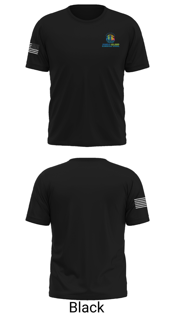 Old School Cotton Feel Shirt, James Island Elementary School, Spirit Store, Teamtime, Team time, sublimation, custom sports apparel, team uniforms, spirit wear, spiritwear, sports uniforms, custom shirts, team store, custom team store, fundraiser sports, apparel fundraiser