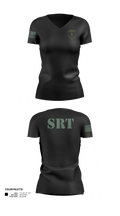 Nicholasville Police Department Special Response Team Women's Short Sleeve V-neck Shirt - 21