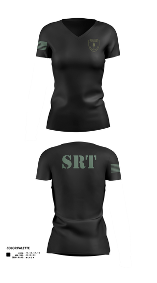 Womens Short Sleeve Vneck Shirt, Nicholasville Police Department Special Response Team, Police, Teamtime, Team time, sublimation, custom sports apparel, team uniforms, spirit wear, spiritwear, sports uniforms, custom shirts, team store, custom team store, fundraiser sports, apparel fundraiser