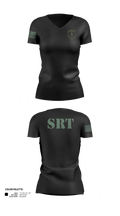 Nicholasville Police Department Special Response Team Women's Short Sleeve V-neck Shirt - 21