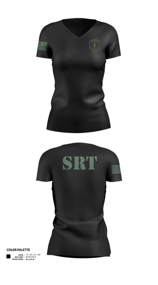 Womens Short Sleeve Vneck Shirt, Nicholasville Police Department Special Response Team, Police, Teamtime, Team time, sublimation, custom sports apparel, team uniforms, spirit wear, spiritwear, sports uniforms, custom shirts, team store, custom team store, fundraiser sports, apparel fundraiser