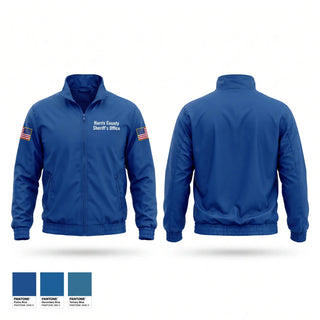 Windbreaker, Harris County Sheriff’s Office, Police, Teamtime, Team time, sublimation, custom sports apparel, team uniforms, spirit wear, spiritwear, sports uniforms, custom shirts, team store, custom team store, fundraiser sports, apparel fundraiser