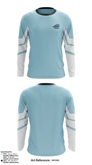 Long Sleeve Performance Shirt, Holy Family University Lacrosse, Women's Lacrosse, Teamtime, Team time, sublimation, custom sports apparel, team uniforms, spirit wear, spiritwear, sports uniforms, custom shirts, team store, custom team store, fundraiser sports, apparel fundraiser