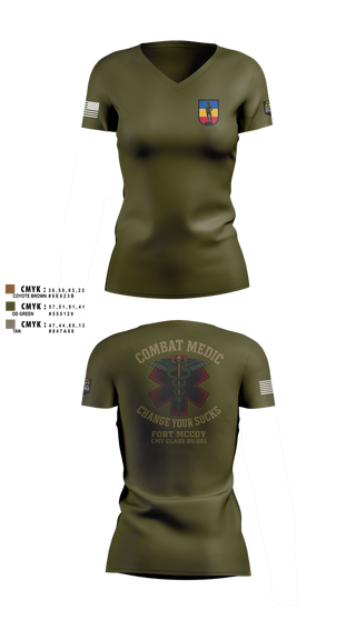 Womens Short Sleeve Vneck Shirt, 426 RTI, National Guard, Teamtime, Team time, sublimation, custom sports apparel, team uniforms, spirit wear, spiritwear, sports uniforms, custom shirts, team store, custom team store, fundraiser sports, apparel fundraiser
