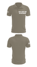 San Leon Fire Department 64468759 Short Sleeve Performance Polo - 5