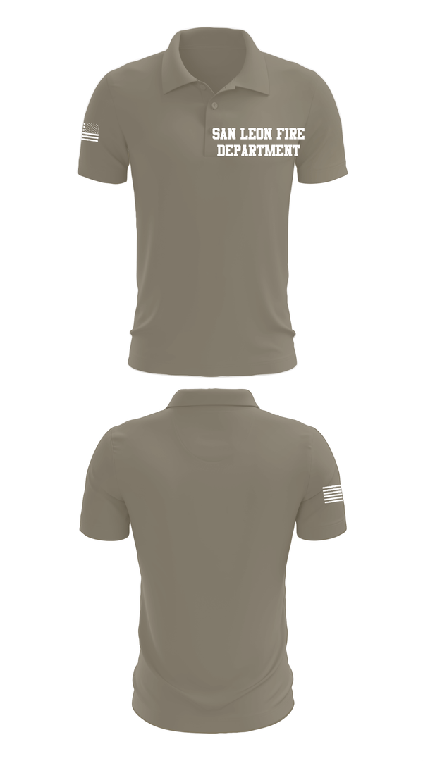 Short Sleeve Performance Polo, San Leon Fire Department, Fire Department, Teamtime, Team time, sublimation, custom sports apparel, team uniforms, spirit wear, spiritwear, sports uniforms, custom shirts, team store, custom team store, fundraiser sports, apparel fundraiser