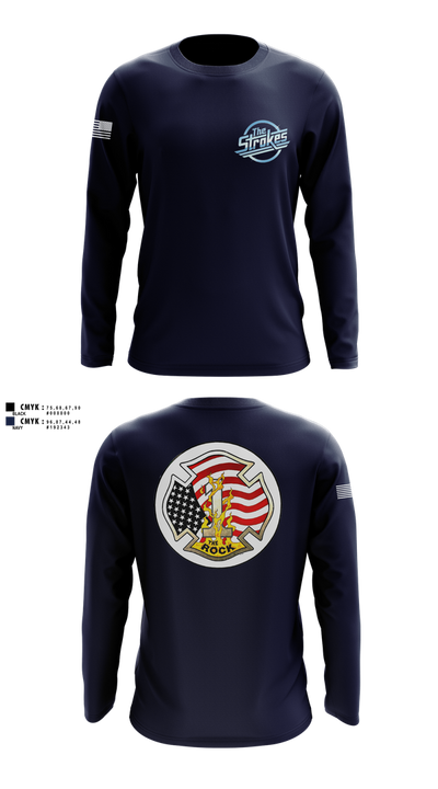 Mobile Stroke Team 54265402 Long Sleeve Performance Shirt 2