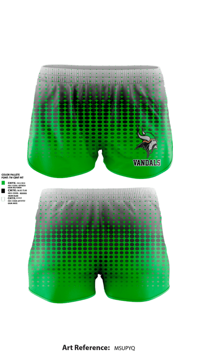 Vandals 92308603 Track Shorts - 1