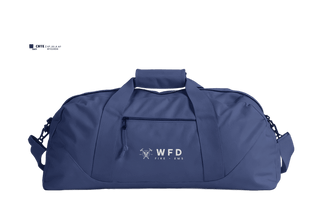 Duffle Bag, WFD, Fire Department, Teamtime, Team time, sublimation, custom sports apparel, team uniforms, spirit wear, spiritwear, sports uniforms, custom shirts, team store, custom team store, fundraiser sports, apparel fundraiser