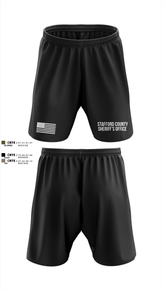 Athletic Shorts With Pockets, Stafford County Sheriff’s Office, Police, Teamtime, Team time, sublimation, custom sports apparel, team uniforms, spirit wear, spiritwear, sports uniforms, custom shirts, team store, custom team store, fundraiser sports, apparel fundraiser