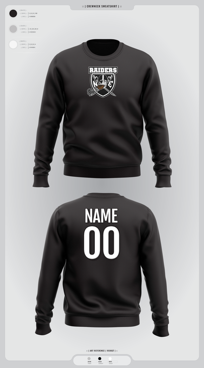 NE Raiders 46563054 Crew Neck Sweatshirt - 4