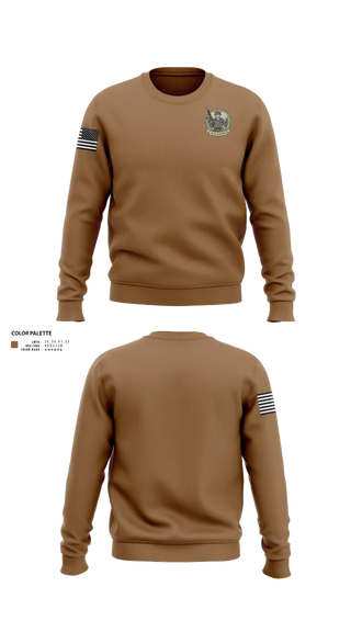 Crew Neck Sweatshirt, 163rd OD Co, , Teamtime, Team time, sublimation, custom sports apparel, team uniforms, spirit wear, spiritwear, sports uniforms, custom shirts, team store, custom team store, fundraiser sports, apparel fundraiser