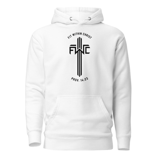 Unisex Hoodie - 1 - White