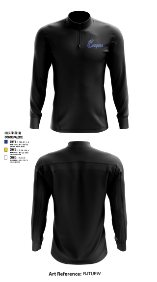Quarter Zip Jacket, Campbellsport Cougars, Women's Basketball, Teamtime, Team time, sublimation, custom sports apparel, team uniforms, spirit wear, spiritwear, sports uniforms, custom shirts, team store, custom team store, fundraiser sports, apparel fundraiser