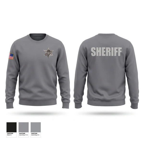 Crew Neck Sweatshirt, Hertford County Sheriff’s Office, Police, Teamtime, Team time, sublimation, custom sports apparel, team uniforms, spirit wear, spiritwear, sports uniforms, custom shirts, team store, custom team store, fundraiser sports, apparel fundraiser