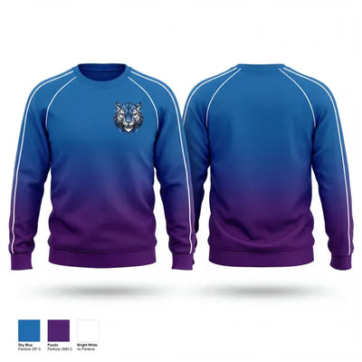 Surry County Wildcats 39362441 Crew Neck Sweatshirt - 1
