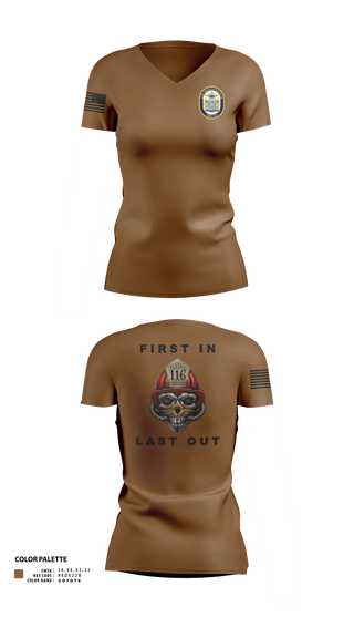 Womens Short Sleeve Vneck Shirt, Flying Squad DDG116, Navy, Teamtime, Team time, sublimation, custom sports apparel, team uniforms, spirit wear, spiritwear, sports uniforms, custom shirts, team store, custom team store, fundraiser sports, apparel fundraiser