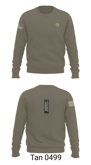 Crew Neck Sweatshirt, La Salle county sheriff’s office, Police, Teamtime, Team time, sublimation, custom sports apparel, team uniforms, spirit wear, spiritwear, sports uniforms, custom shirts, team store, custom team store, fundraiser sports, apparel fundraiser