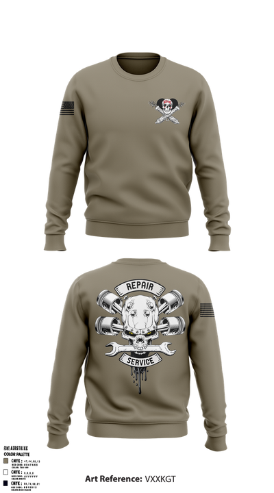 1-320TH FAR FOX CO 75222266 Crew Neck Sweatshirt - 2