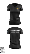 MCAS Miramar Emergency Dispatch Women's Short Sleeve V-neck Shirt - 6