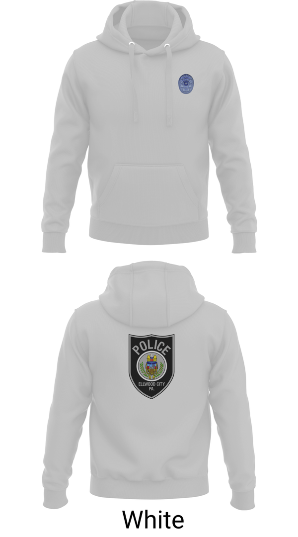 Hoodie, Ellwood city police, Police, Teamtime, Team time, sublimation, custom sports apparel, team uniforms, spirit wear, spiritwear, sports uniforms, custom shirts, team store, custom team store, fundraiser sports, apparel fundraiser